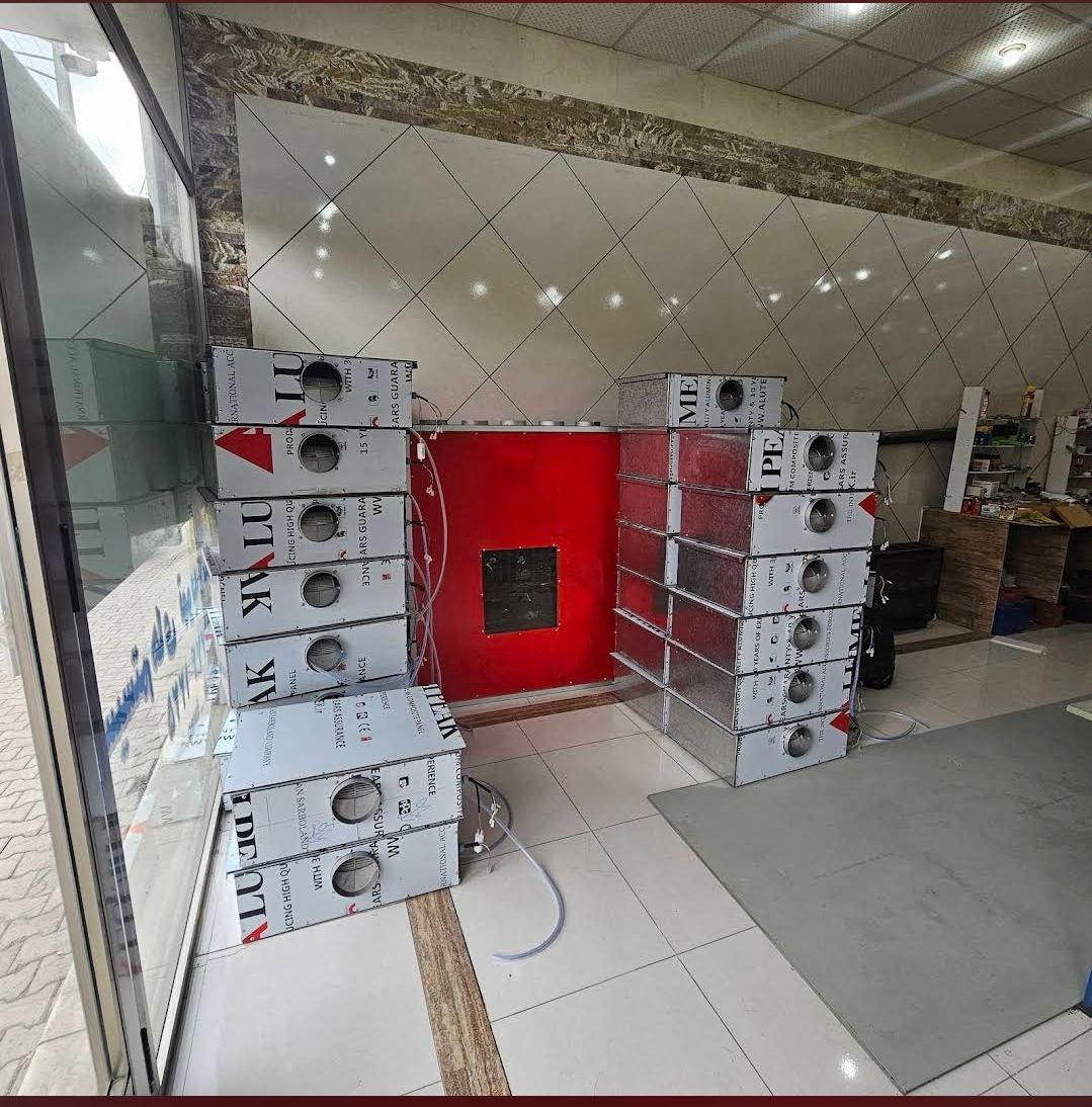 فن کویل سقفی داکتیس مدل DS30  تک فن